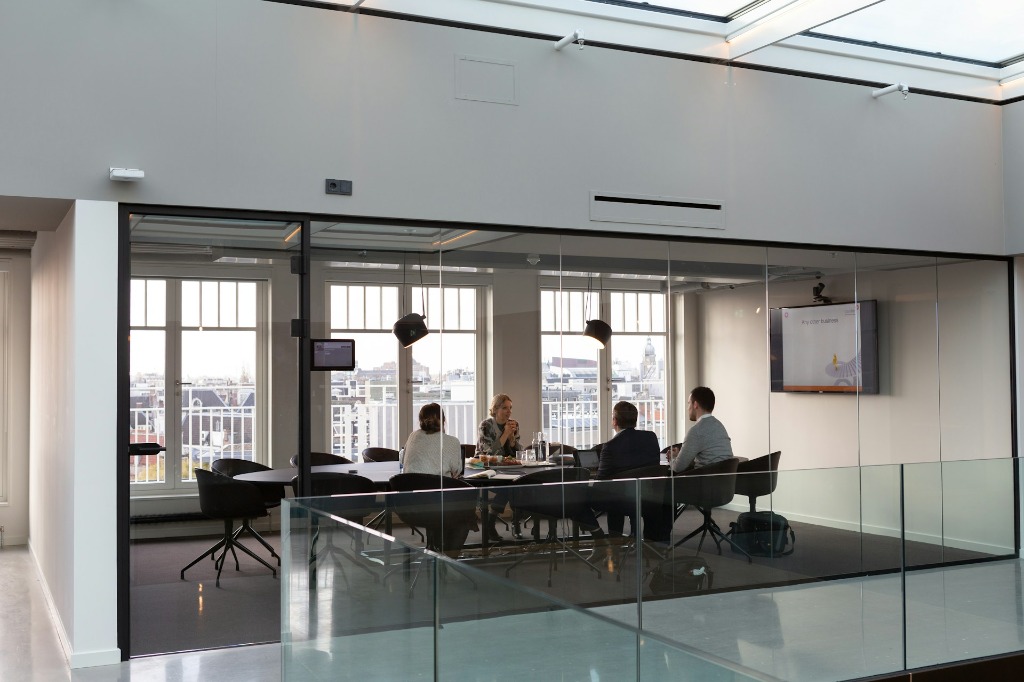 Boardroom discussion view