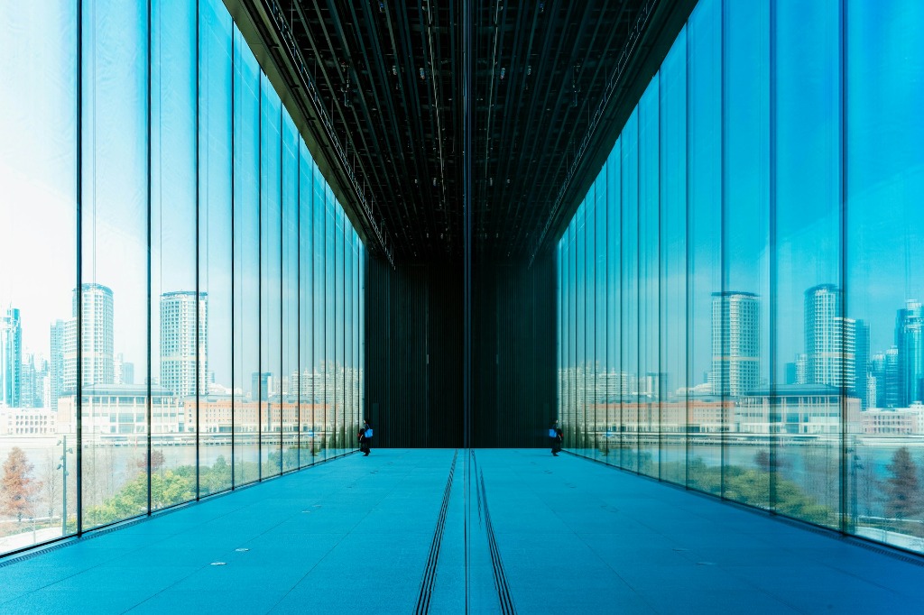 Perspective architectural view